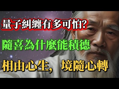 量子糾纏就是這個宇宙運行的規律，意識創造實相，它就是最龐大的因果關係網！