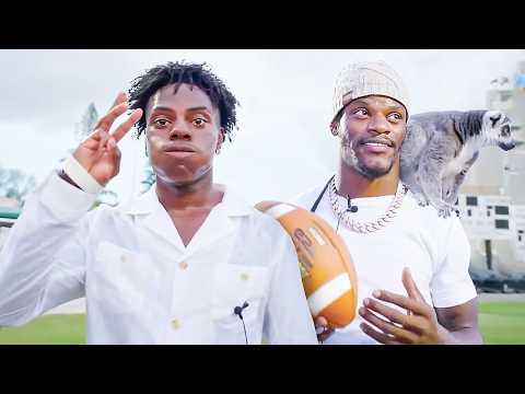 iShowSpeed Plays American Football With Lamar Jackson!