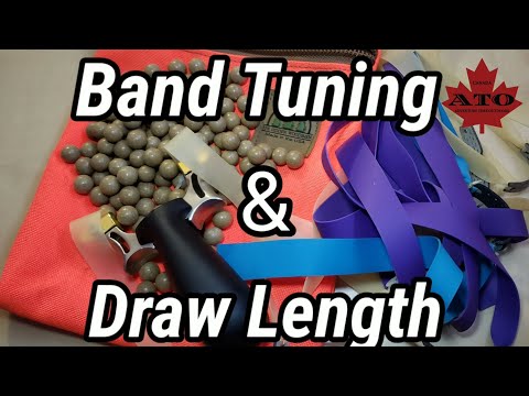 How to Find your Draw Length and Tune your Slingshot Bands
