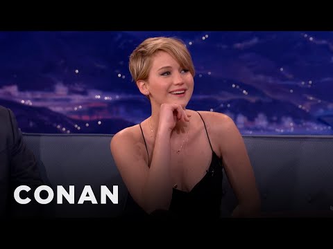 Jennifer Lawrence Was An Unbelievably Hyper Kid | CONAN on TBS