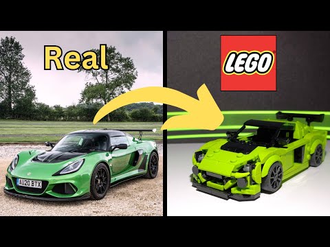 BUILDING A LEGO LOTUS EXIGE