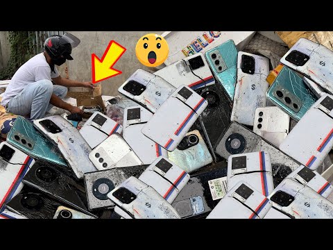 Big Lucky 😍! Found Many Top Phones - OnePlus - Black Shark 5 Pro _ Huawei ....| Restore Mate 40 Pro