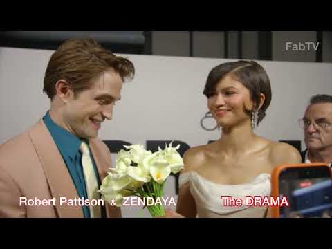 Robert Pattison & Zendaya The DRAMA interview together EXCLUSIVE!