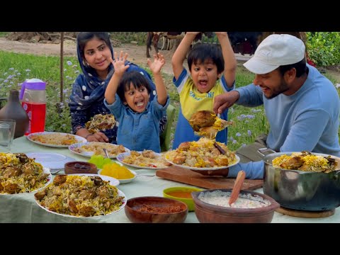 Chicken Biriyani Recipe - Chicken Biriyani Cooking for Iftar Il