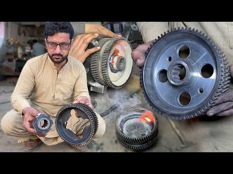 How Skilled Mechanics Restore a Damage Gear Center Base | Amazing Restoration Process