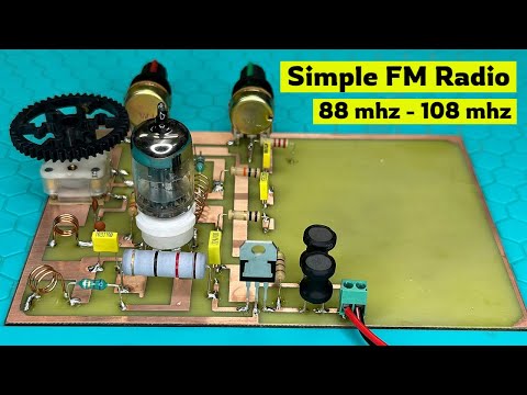 make a simple FM radio , receives all international radio stations