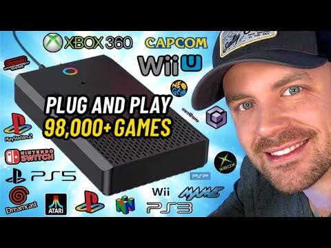 This MASSIVE Plug & Play Game Drive Has Over 98,000 Games! | 7 Front Ends In 1