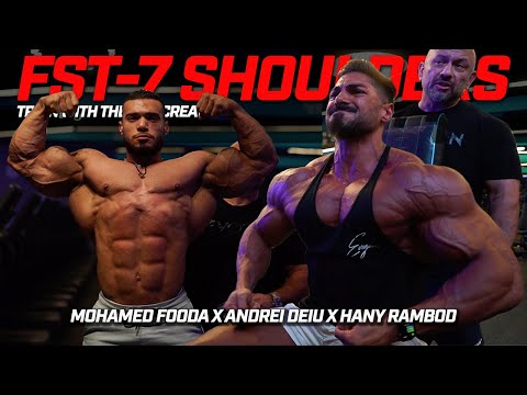 FST-7 Shoulders in Dubai: Mohamed Fooda X Andrei Deiu X Hany Rambod