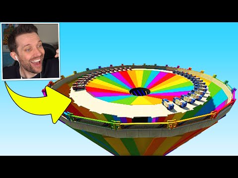 Nur 1 AUTO ÜBERLEBT diesen MIXER TURM in GTA 5