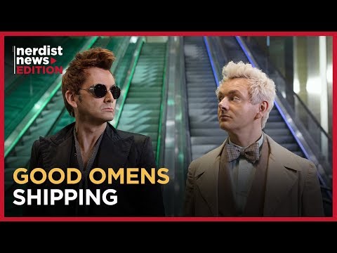 The GOOD OMENS Cast Reacts to Fan ‘Ships (Nerdist News Edition)