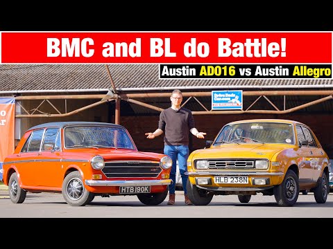 Austin 1300 vs Allegro - British Leyland Battle!
