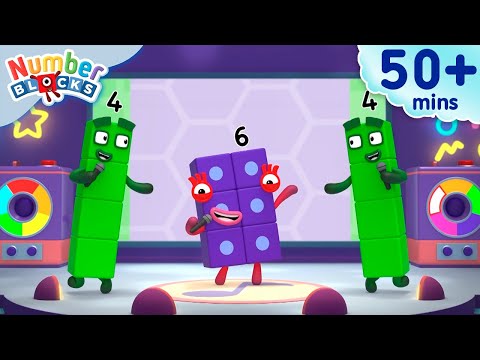 How to Count in Twos 🟨🟨 | Learn to Count for Kids | Number Cartoon | Numberblocks