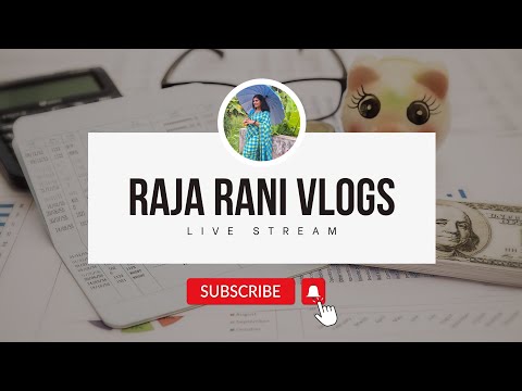 Raja Rani vlogs is live❤️❤️haiiii late night live😘