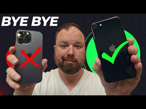 Goodbye iPhone 14 Pro Max, Hello iPhone SE 2022. Why I Went Back!