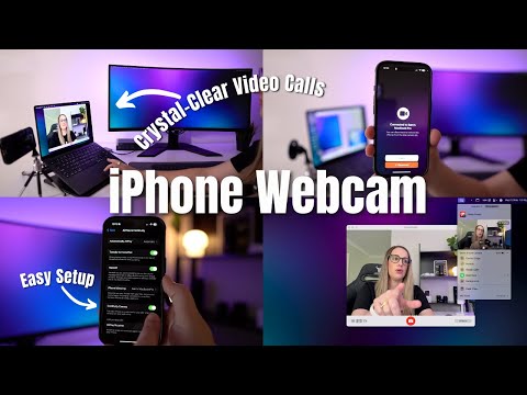 Turn Your iPhone Into a High-Quality Webcam for Your Mac!