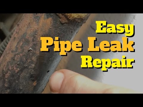 Cheap, Easy DIY Radiator Pipe Repair