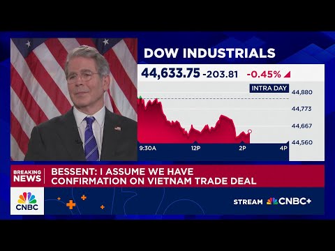 Watch CNBC's full interview with Treasury Secretary Scott Bessent