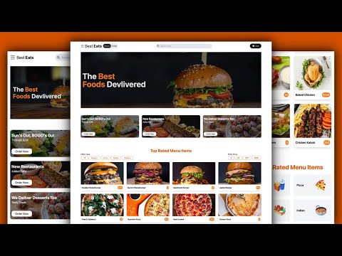 React Website Tutorial With Tailwind CSS - Beginner React Mobile Responsive Project