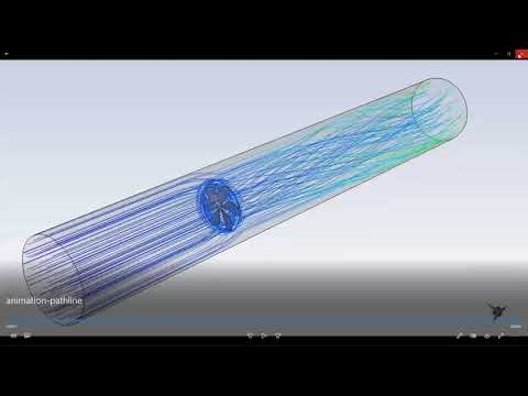 Axial Fan Ansys Fluent Simulation