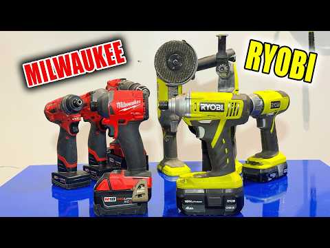 Milwaukee vs Ryobi Head-To-Head Test