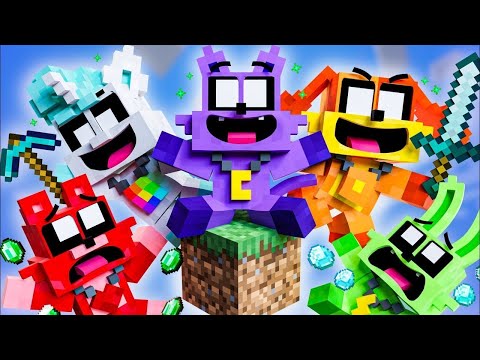 المخلوقات المبتسمة في لعبة ماينكرافت Minecraft ؟! كرتون بوبي بلاي تايم 3 | Poppy Playtime Chapter 3