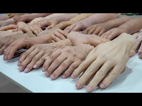 How to Make Prosthetic Arm for Handless People. Korean Artificial Body Part Making Company
