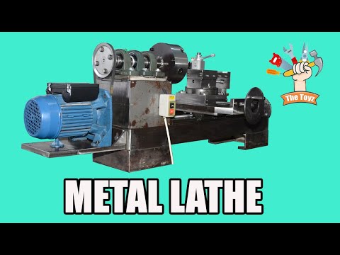 Homemade Lathe Machine / Metal Lathe