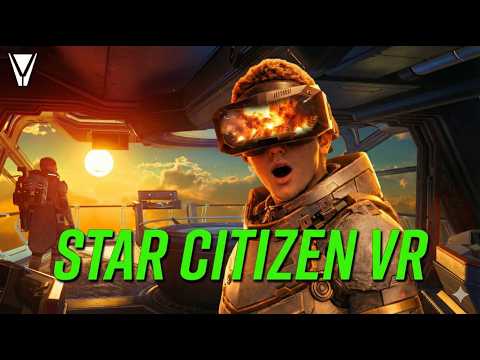 Star Citizen added VR and it's insane