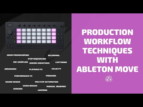 Production Workflow Techniques with Ableton Move | Side Brain