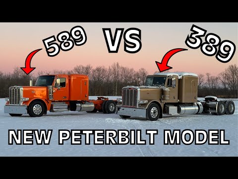 New Peterbilt 589 VS Old Peterbilt 389, The Death of a Legend….
