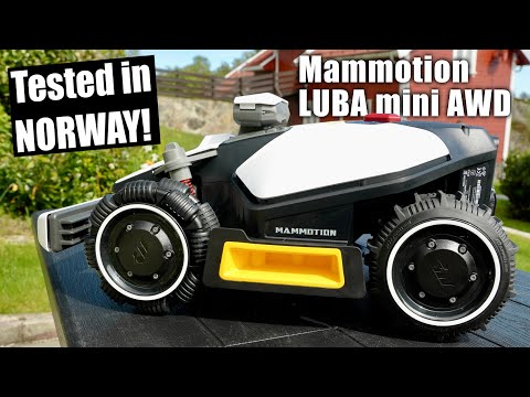 Mammotion Luba Mini ROBOTIC MOWER!