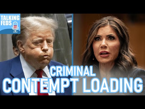 Trump IN SHAMBLES as JUDGE GOES FOR CONTEMPT