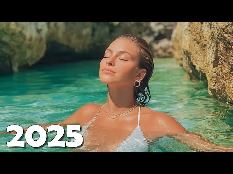 🌴 Tropical Deep House in 4K UHD | Chill Summer Vibes + Ocean Sounds for TV | Deep House Pulse