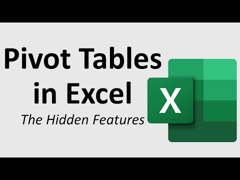Excel Pivot Tables: Top  Hidden Tricks (Percentages, Advanced Sorting, Filtering & Grouping Data)