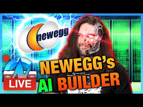 LIVE: Newegg AI PC Builder vs. GamersNexus