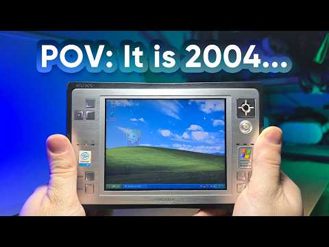 A Windows Tablet from 2004! - Sony Vaio U50 Palmtop UMPC