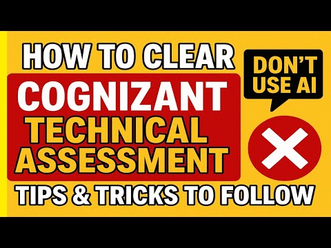 Cognizant technical assessment || Coding question || Cluster 1 , 2 , 3 || AI Code 