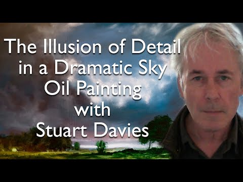 The Illusion of detail in a dramatic sky