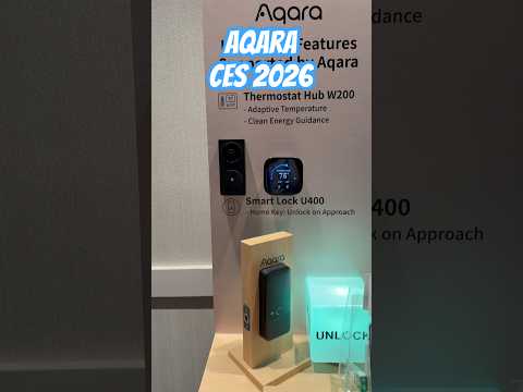 Aqara crushed it at CES 2026 #smarthome #ces2026