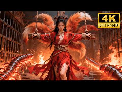 Fox demon's seal was broken by villain using a centipede, she was instantly killed by young man