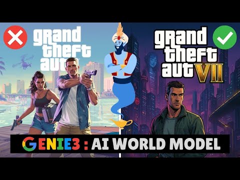 DeepMind Genie 3 World Model Just Skipped GTA 6… Straight to GTA 7 🤯