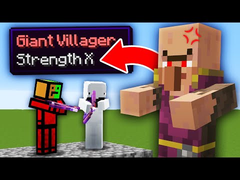 Minecraft, But Every Mob Is Hostile And Giant...