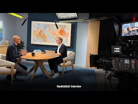 KI-Zweifel, Milliardenwetten und Trump – Microsoft-CEO Nadella im Handelsblatt-Interview