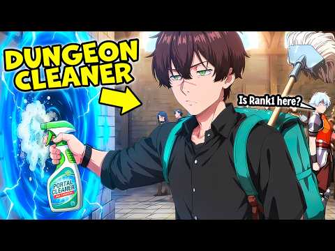 #1 HUNTER Reincarnated With The WORST "CLEANER" Class But is VERY OP! | Manhwa Recap