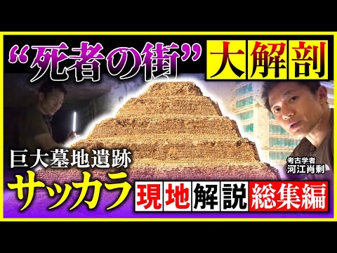 【完全保存版】巨大ネクロポリス“サッカラ”の遺跡群をエジプト考古学者が巡る（階段ピラミッド・南の墓・考古学・歴史・遺跡・ミステリー・古代文明）