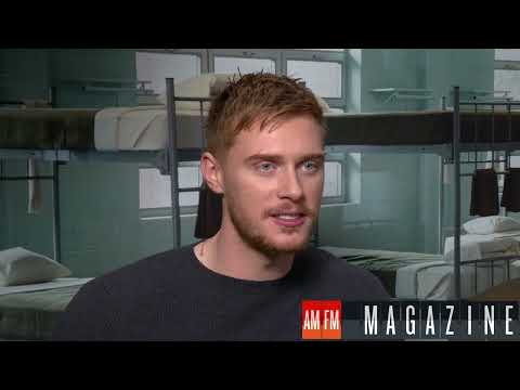 BOOTS - Miles Heizer (Cameron), Max Parker (Sergeant Robert “Bobby”), and Liam Oh (Ray)