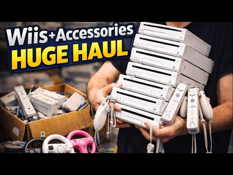 Restock Modded Wiis With Me! Bulk order unboxing