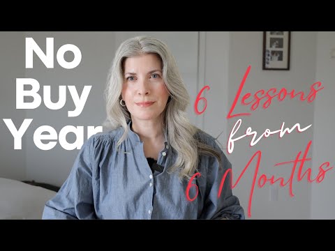 6 Lessons from 6 Months of a NO BUY YEAR