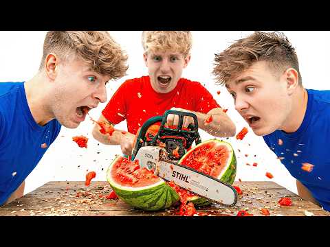 Wer kann besser halbieren? 😳 VS @Lewinray&@HeyMoritz