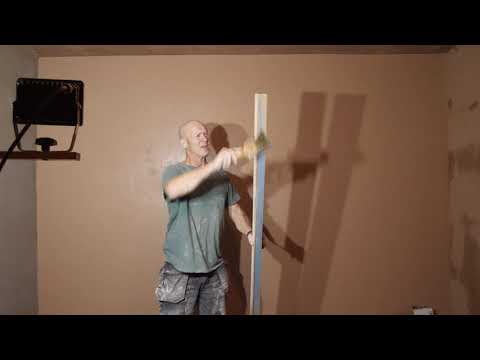 Plastering a wall Part Two